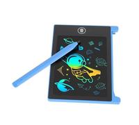 Acouto LCD Writing Tablet 4 5in Erasable Reusable Electronic Drawing Pad Doodle Board for 3-6 Years Old Color Screen User lo LCD Writing TabletElectronic Drawing PadErasable Reusable (Blue)