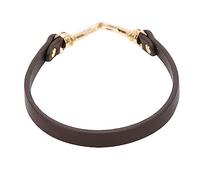 Acouto Leather Handbag Strap, Black, Coffee, Brownish Yellow, Beige, Flesh Pink, Amaranth, Sky Blue, Green 31cm Practical Bags Accessories with 2 D Buckles (Coffee)