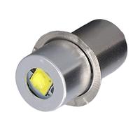 Acouto LED Bulb High Brightness White Light 3V 3W Service Life Flashlight Replacement Bulb The Negative The Has LED BulbFlashlight BulbFlashlight Replacement BulbLED Flashlight