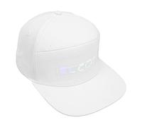 Acouto LED Cap Programmable APP Control Editable Colorful LED Hat for Outdoor Concert Carnival Black Can Freely This Through APP on Edited Your Content of (White)