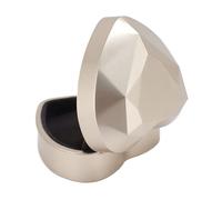 Acouto LED Heart Shaped Necklace Box Elegant Stylish Small Jewelry Box for Present Wedding Engagement Proposal Birthday Golden a Delicate Design Mo LED Heart Shaped Necklace BoxLED (Gold)