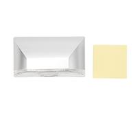 Acouto LED Keyhole Light Battery Operated PIR Motion Sensor Night Lamp with White Light for Dark Hallways Stairs Cupboards Kitchens