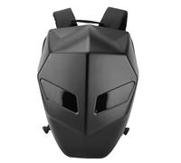 Acouto LED Motorcycle Backpack Control Blinking Shapes Smart Adjustment Helmet Bag for Riding Cycling