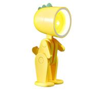 Acouto LED Night Light Cute Shape Multifunctional Bedside Ambient Lamp for Bedroom Desktop Decoration Green Generating Filled Adorable Not Light a The Shaped Appearance Warmth. The is (Yellow)