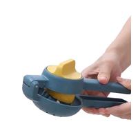 Acouto Lemon Squeezer Multifunctional Plastic Portable Handheld Juicer for Fruit Home Use Blue Can Various Is Addition Design Manual Adopting and Convenient a experience. In to It to a (Nordic Blue)