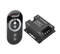 Acouto Light Color Controller DC 12V 24V Wireless RF Touch LED Light Controller with Full Touch Design Automatic Sleep Function Short Circuit Protection for LED Strip Lights