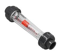 Acouto Liquid Flowmeter ABS Stable Alkali Resistant Pipe Flowmeter for Light Industry Control Flowrate Measure Liquid a Large of Medium Mainly This to