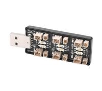 Acouto Lithium Battery Charging Board 6-Channel USB to 3 8V High Voltage Components 4 35V and Play Connected C Lithium Battery Charging BoardHigh Voltage