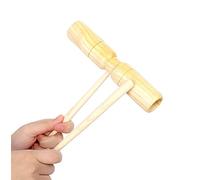 Acouto Little Wooden Crow Sounder Two Exquisite Kid Musical Toy Percussion Instrument of Handsome This the Comes in Crow SounderPercussionWooden SounderHohnerKTV TOYPercussion