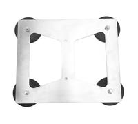 Acouto Magnetic Roof Mount Secure Fixation Scratch Stainless Steel Mount Base for Car Campervan SUV RV The Car Magnetic Secure Roof MountSatellite