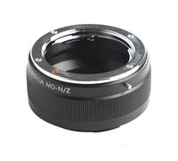 Acouto Manual Lens Mount Adapter Ring, Aluminum Alloy MD MC Mount Lens to Z5 Z6 Z7 Z50 Z Mirrorless Camera, with Extinction Paint for Reduced Light Reflection