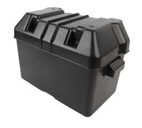 Acouto Marine Battery Box Boat Battery Box Yacht Battery Box Heavy Duty ABS Battery Storage with Design for 12V Automotive Marine RV Deep Cycle Lithium Ion Batteries