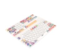 Acouto Mechanical Keyboard Keycaps 123 Key for XDA Like Height Ergonomic Oil Coating Colorfast PBT Custom Keycaps and Most Keyboards S Mechanical Keyboard Keycaps123 Key