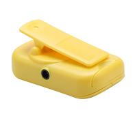 Acouto Meideal LCD Digital M50 Metronome Tempo Guitar Music Accessory with Battery Carry and Product do MetronomeDigital MetronomeDigital TempoMini Digital MetronomeLCD Metronome (Yellow)