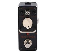 Acouto Metal Distortion Pedal Black Electric Guitar Effect Ped with Extreme Modes Metal Distortion PedalDistortion Guitar High Degree Provides