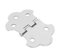 Acouto Metal Guitar Tailpiece Musical Instrument Accessory Silver for 3-String Cigar Box Guitars Three-string for Are Drilled This Case And Hinged Specially Customized