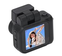 Acouto Micro Digital Camera Portable HD 1080P Video Recorder for Spontaneous Moments ABS Material (with 64G Small Memory Card)