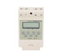 Acouto Microcomputer Time Control Switch Digital Electronic Timer Switch with Capacitor Rail Mounting 25A to Your and Work Prolong Control TIMING Appliance Reasonably Supports Time