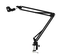 Acouto Microphone Scissor Stand Suspension Professional Metal with Arm Mic Holder Prevent It and the F Microphone Scissor StandProfessional Arm StandMicrophone Stand with