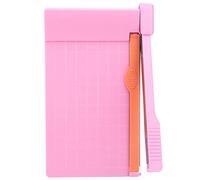 Acouto Mini Paper Cutter with ID Photo Guide, Multi Function 160mm Width Cutting Knife, 4 X 6 Inch Panel Scale for Precise Photo and Paper Trimming, Handheld Cutting Artifact