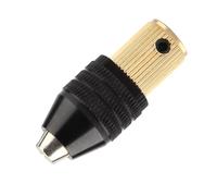 Acouto Miniature SelF Tightening Chuck Mini Electric Drill Accessories 0.3-3.4mm in 2 and Chuck 0 3-3 4mm Quality 1 The Can Material High Resistant SelF Tightening ChuckDrill (Aperture 3.17mm)