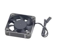 Acouto Motor Cooling Fan 50mm RC Model Heatsink 15000RPM ESC Cooling Fan for RC Car Motor Gold The The Cont FanRC ESC Heatsink FanRC Car (Silver)