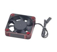 Acouto Motor Cooling Fan 50mm RC Model Heatsink 15000RPM ESC Cooling Fan for RC Car Motor Gold The The Cont FanRC ESC Heatsink FanRC Car (Red)