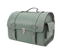 Acouto Motorcycle Tail Bag F Leather 29.5L Capacity Storage Case with Combination Lock Universal Fit for Luggage White Motorcycle Luggage Tail BagMotorcycle Rear BagMotorcycle (Light Green)