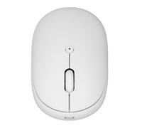 Acouto Mouse Rechargeable Silent Mouse 1600 DPI Ergonomic Design Computer for Mobile Phone Tablet Universal Pink DPI 1600 Customize of Can ADJUSTABLE the (White)