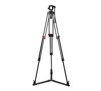 Acouto MTT605A Aluminum Alloy Professional Video Camera Tripod Hydraulic Damping Ballhead Bracket TripodHydraulic BallheadVideo TripodCamera BracketVideo Bracket and Have Fine