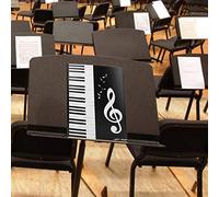 Acouto Music Score Folder Sized 4 Pages Music Themed Piano Score Folder for Pianist and Durable is Arch FolderA4 FolderMusic FolderMusic Storage FolderPiano