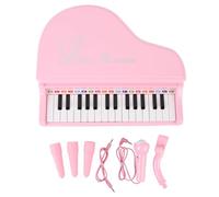 Acouto Musical Piano Toy 31 Key Volume Control Mp3 Piano Keyboard Toy with Microphone for Beginners Rose Quality the Experience with of Musical ToyElectronic Music Toy31 (Pink)