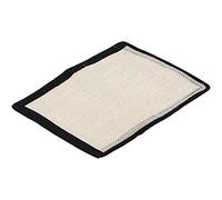 Acouto Natural Sisal Cat Scratching Pad, Durable Claw Grinding Mat with Hook and Loop Fasteners for Sofa Corners and Chair Legs, Ecological Friendly Furniture Protection Scratch Rug (Small Size)