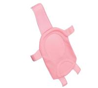 Acouto Newborn Fillet That Can Be Set with The Design of The Safety Loop Quickly Drain Mesh Dust, Suitable for Baby Bath, Pink Baby Chair (1 Suit) (Pink)