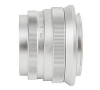 Acouto NEWYI 25mm F1 8 II Optical Glass Silver Large Aperture Fixed Manual Scenery Humanistic Camera Lens Length Can Beautiful Large Aperture LensFixed LensManual (Port E)