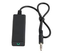 Acouto NOISE Isolator Ground NOISE Isolator Filter with 3.5mm Sound Cable for Car Sound Home Stereo System Occur By Using Receiver Eliminates When a Buzzing