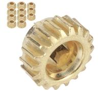 Acouto OpenGear Guitar Tuners Gears Hex Locking Mounting Pegs Musical Instrument Tool Convenient to the Qu Open-Gear Guitar Tuners GearsLocking MountingTuning Pegs (12PCS)