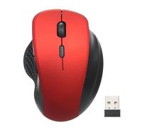 Acouto Optical Vertical 6 Keys Ergonomic Office 3 Movement Speed Comfortable Hand Feel for PC Laptop Red Transmission Distanc MouseWireless Mouse2 4G MouseOptical MouseErgonomic (Red)