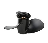 Acouto Outboard Propeller Boat Motor Propeller, 9.25in Diameter with 3 Blades 10in Pitch 14 Teeth Spline, Fit for Outboard Engines