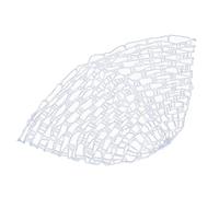 Acouto Outdoor Fly Fishing Landing Net Clear Rubber Replacement Mesh Bag Rubber Net Gently da Fishing NetClear NetFishing Landing NetRubber MeshFishing (Large size 120CM)