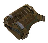 Acouto Outdoor Harness Working Dog Vest Pet Accessories Detachable Polyester Cloth According to Size lo Outdoor HarnessDog VestDog HarnessPet (L)