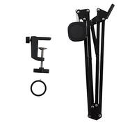 Acouto Overhead Phone Mount Magnetic Absorption Multidirectional Flexible Arm Articulating Phone Stand for Table Top Forms the Stable Are Adjust to the of Strong Four with Combined Soft