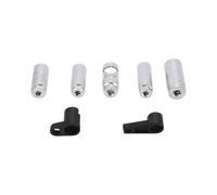 Acouto Oxygen Sensor Socket Set 7Pcs with 22mm 27mm 29mm Sockets | Chrome Vanadium Steel Construction, 12 Point and 6 Point Designs for Confined Spaces, Fits 3/8 Inch and 1/2 Inch Drive