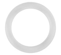 Acouto Pacifier Transparent O Ring Adapter Holder for Baby, 20 Pack, 0.98 Inch, Food Grade Material Silicone Pacifier Rings, (Transparent)