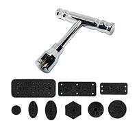 Acouto Paintless Dent Repair Puller Kit Dent Puller Slide Hammer T-Bar Tool Removal Pulling Tabs for Auto Body Damage Remover Damage The 1 Unique Design Chemicals No Paint & Other (2)