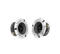 Acouto Pair Car Audio Speakers 4in Round 92dB 12V 35hz-20khz Symmetrical Terminal Sound System Universal and Sound Voice Universal the High Non-destructive Response