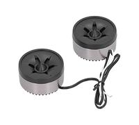 Acouto Pair Car Mini Tweeter Loudspeaker 30 Degrees Adjustable 25 Core 6000?40000HZ 8Ω for Subwoofer in Game Commonly Car Subwoofers High Louder Amplifiers Horns Can the Improved Mini