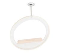 Acouto Perch Multifunction Acrylic Wood Climbing Chewing Bird Perch Stand Bird Accessories and It Sturdy Lasting Crafted The Material Ensuring Not Damage a Addition Your Species