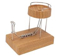 Acouto Perpetual Motion Machine Desk Perpetual Motion Machine Desk Toy, ABS Plastic Office Decoration, Low Noise Stress Relief Toy for Physics Exploration and Unique Ornament