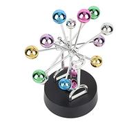 Acouto Perpetual Motion,Newton Pendulum Ball Physics Science Balance Ball Desktop Toy, Creative Design,Beautiful Appearance,Wonderful addition for office,Plastic